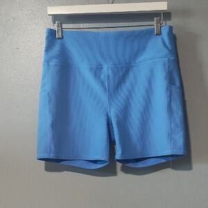 RBX Women's Light Blue Athletic Shorts